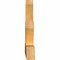 Ekena Millwork Saratoga Rough Sawn Timber Gable Bracket, Western Red Cedar, 72"W x 30"H x 4"D x 6"F, 10/12 Pitch GBW072X30X0406SAR00RWR - alternate 2